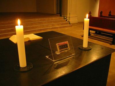 Elektronische Bibel In Der Johanneskirche Saarbrücken Elektronische Bibel In Der Johanneskirche Saarbrücken
